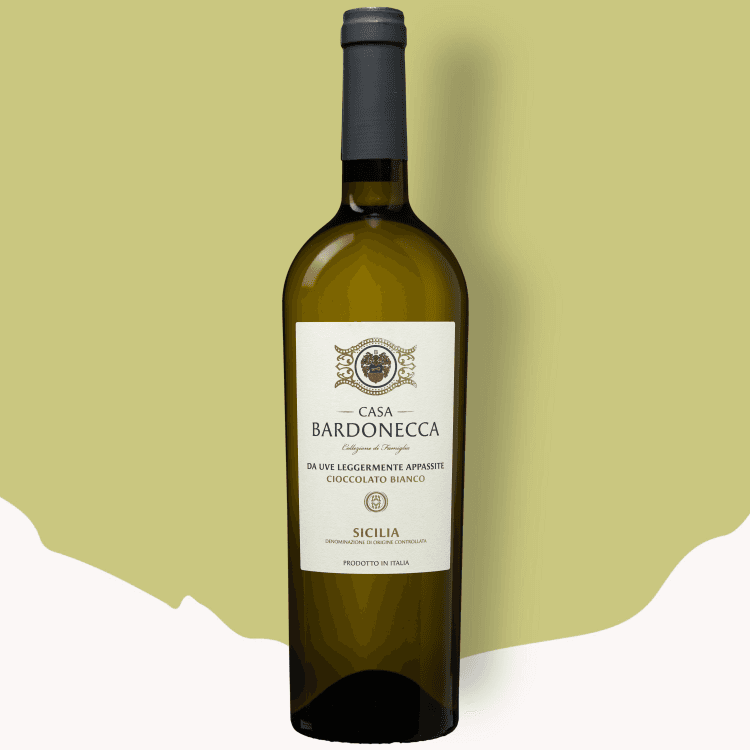 Fles Casa Bardonecca Cioccolato Bianco Leggermente Appassite 2024