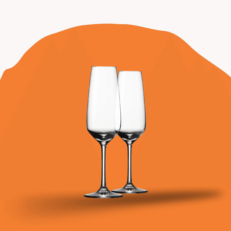 Fles Luxe Schott Zwiesel flûtes (set van 2)