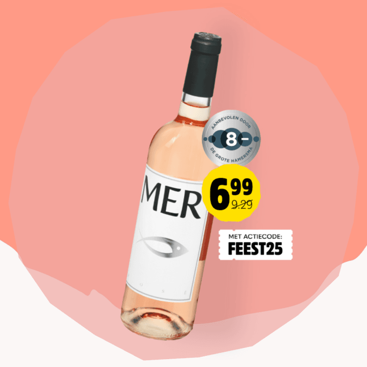 Fles 25% korting