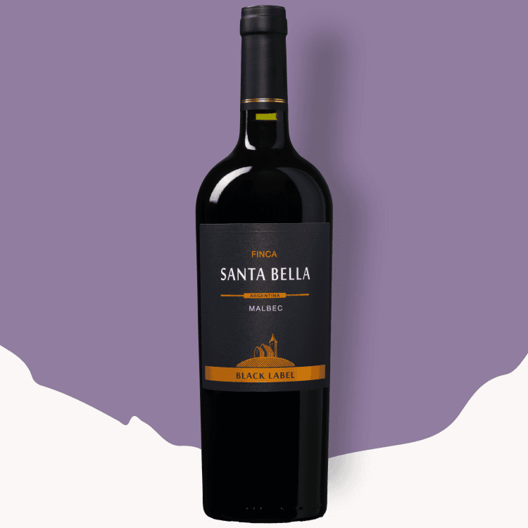 Fles Finca Santa Bella Malbec Black Label 2023