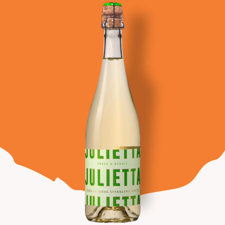 Fles Julietta Sparkling White Alcoholvrij