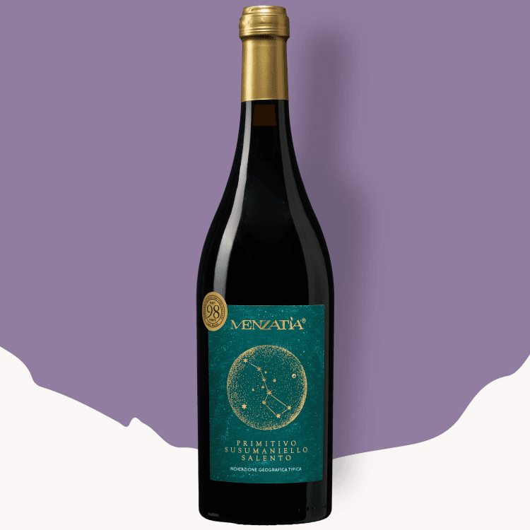 Fles Menzatia Primitivo Susumaniello 2025