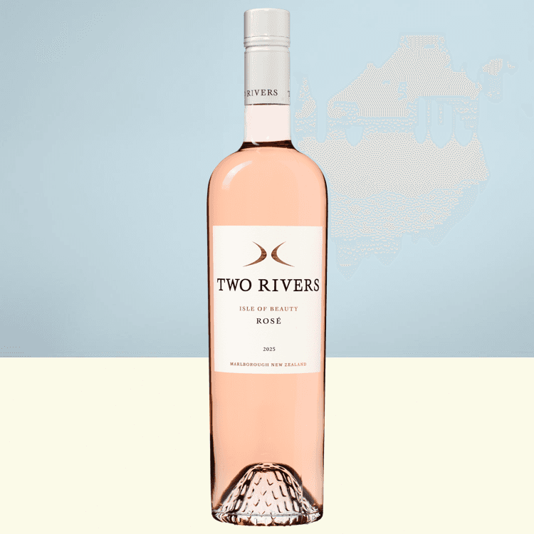 Fles Two Rivers 'Isle of Beauty' Rosé