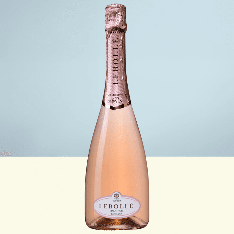 Fles LeBollè Pinot Noir Rosé Spumante Extra Dry 2024