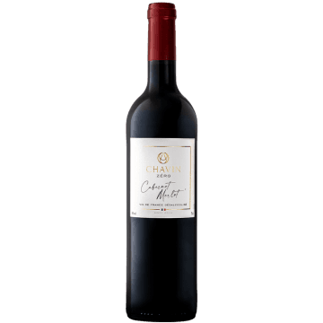 Fles Alcoholvrije Wijn - Zéro Cabernet & Merlot - Pierre Chavin