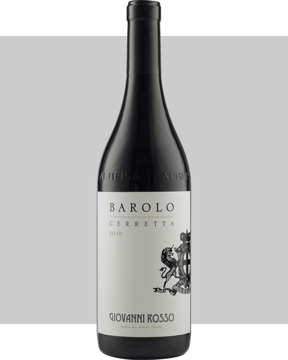 Fles Giovanni Rosso – Barolo DOCG Cerretta