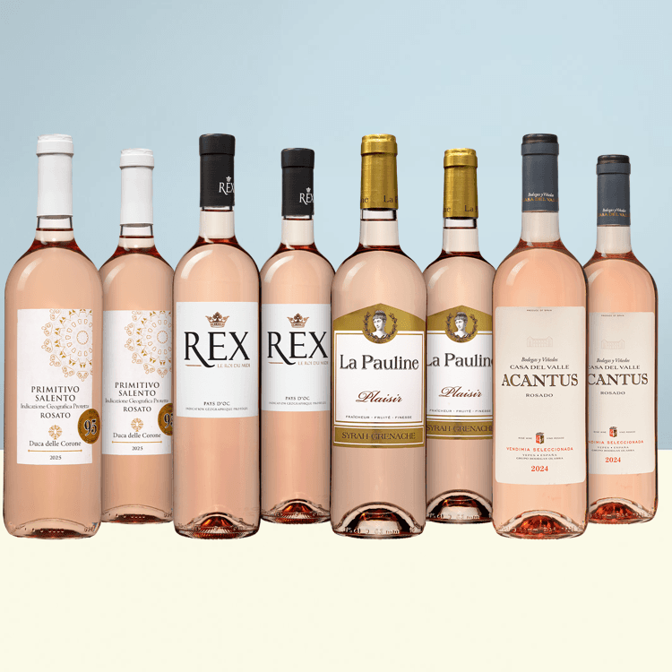 Fles Rijke Rosé Wijnpakket