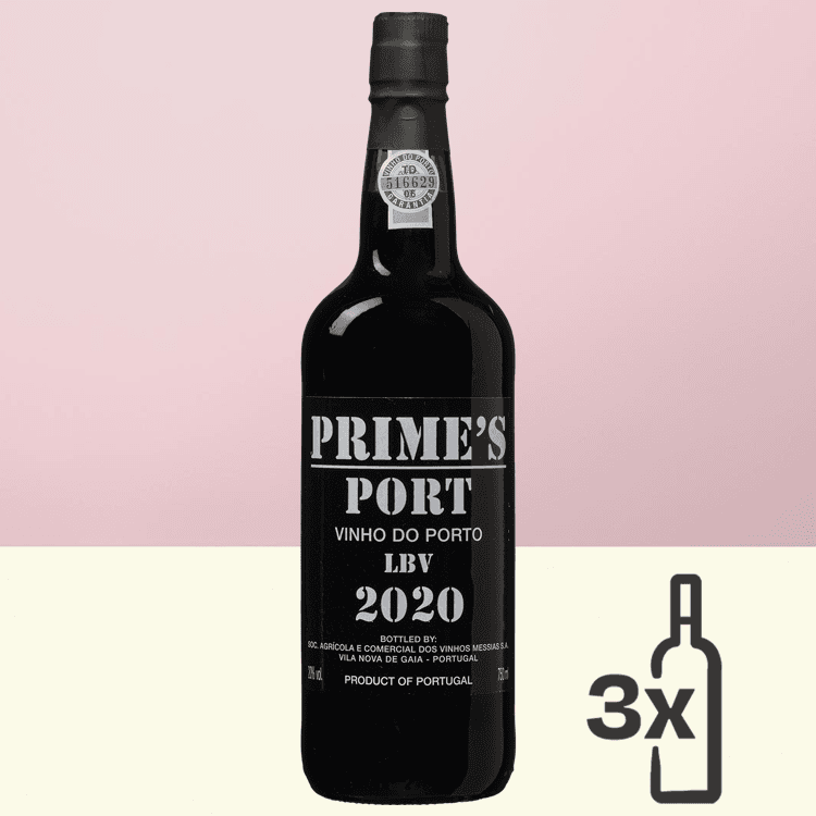 Fles Prime's Late Bottled Vintage Port 2020