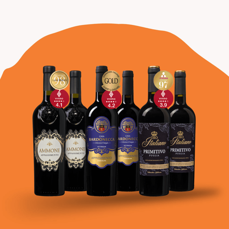 Fles Puglia Power Wijnpakket