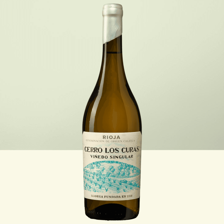 Fles Rioja Blanco Cerro Los Curas Viño Singular Bodegas Navajas 2021