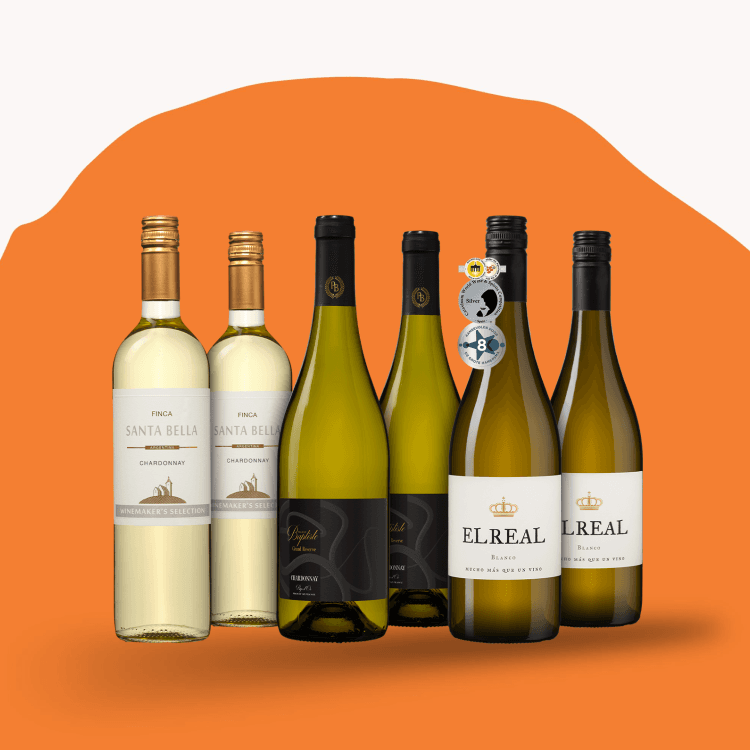 Fles Wijnpakket Chardonnay