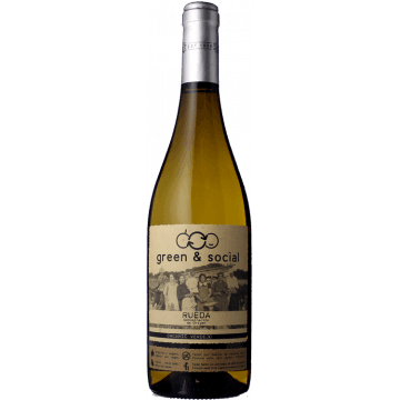 Fles Green & Social Biologisch Verdejo 2025 - Cuatro Rayas