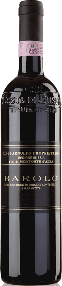 Fles Barolo DOCG Bussia Luigi Arnulfo 2020 van een wijnhuis-collectie