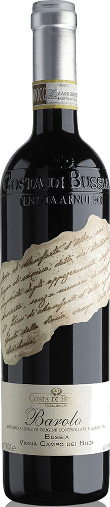 Fles Barolo DOCG Bussia Vigna Campo dei Buoi 2019 van een wijnhuis-collectie