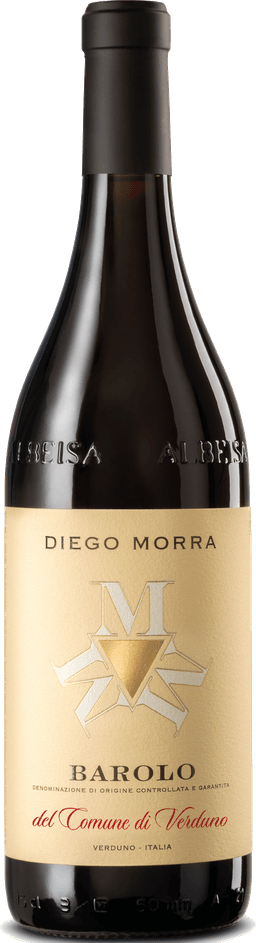 Fles Barolo del Comune di Verduno DOCG van Diego Morra