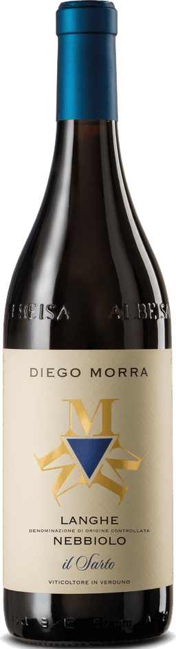 Fles Langhe Nebbiolo Il Sarto DOC van Diego Morra