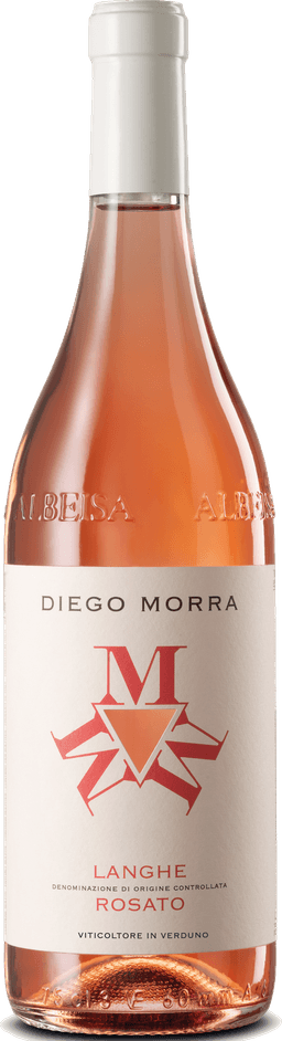 Fles Langhe Rosato DOC van Diego Morra