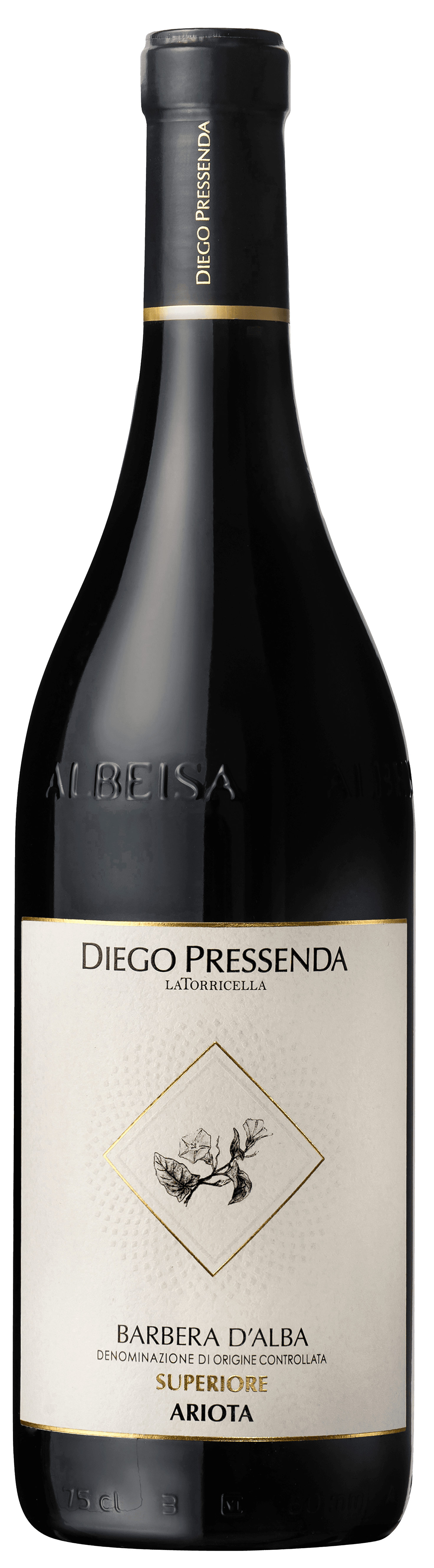 Fles Barbera d'Alba DOC Superiore Ariota