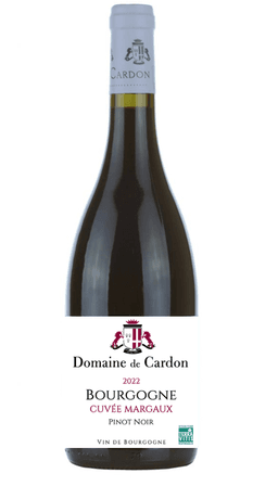 Fles Bourgogne Rouge Cuvée Margaux van een wijnhuis-collectie