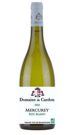 Fles Mercurey Blanc Roc Blanc van een wijnhuis-collectie
