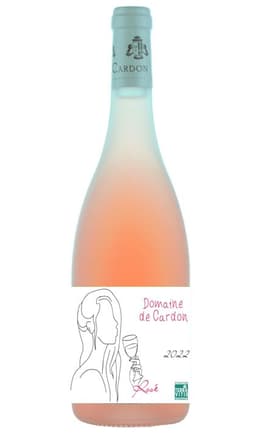 Fles Rosé de Bourgogne van een wijnhuis-collectie