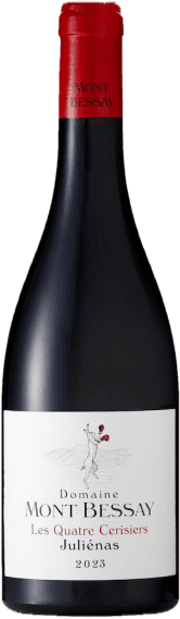 Fles Juliénas Les Quatre Cerisiers van Domaine Mont Bessay
