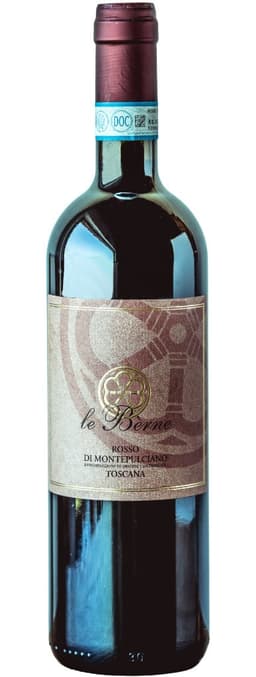Fles Rosso di Montepulciano DOC van Le Bèrne