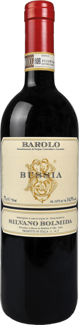Fles Barolo Bussia DOCG van Silvano Bolmida